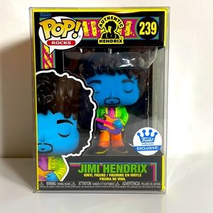 Jimmy Hendrix Blacklight Funko